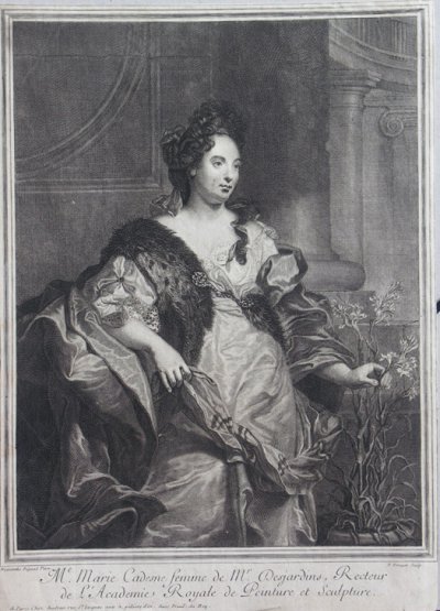 1684 - Marie Cadenne (gr. Drevet, 1689)
