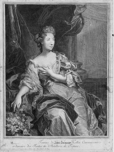 1686 - Suzanne de Boubers de Bernâtre (gr. P. Drevet)