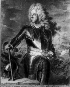 1709 - Charles III Ferdinand de Gonzague, duc de Mantoue (dessin)