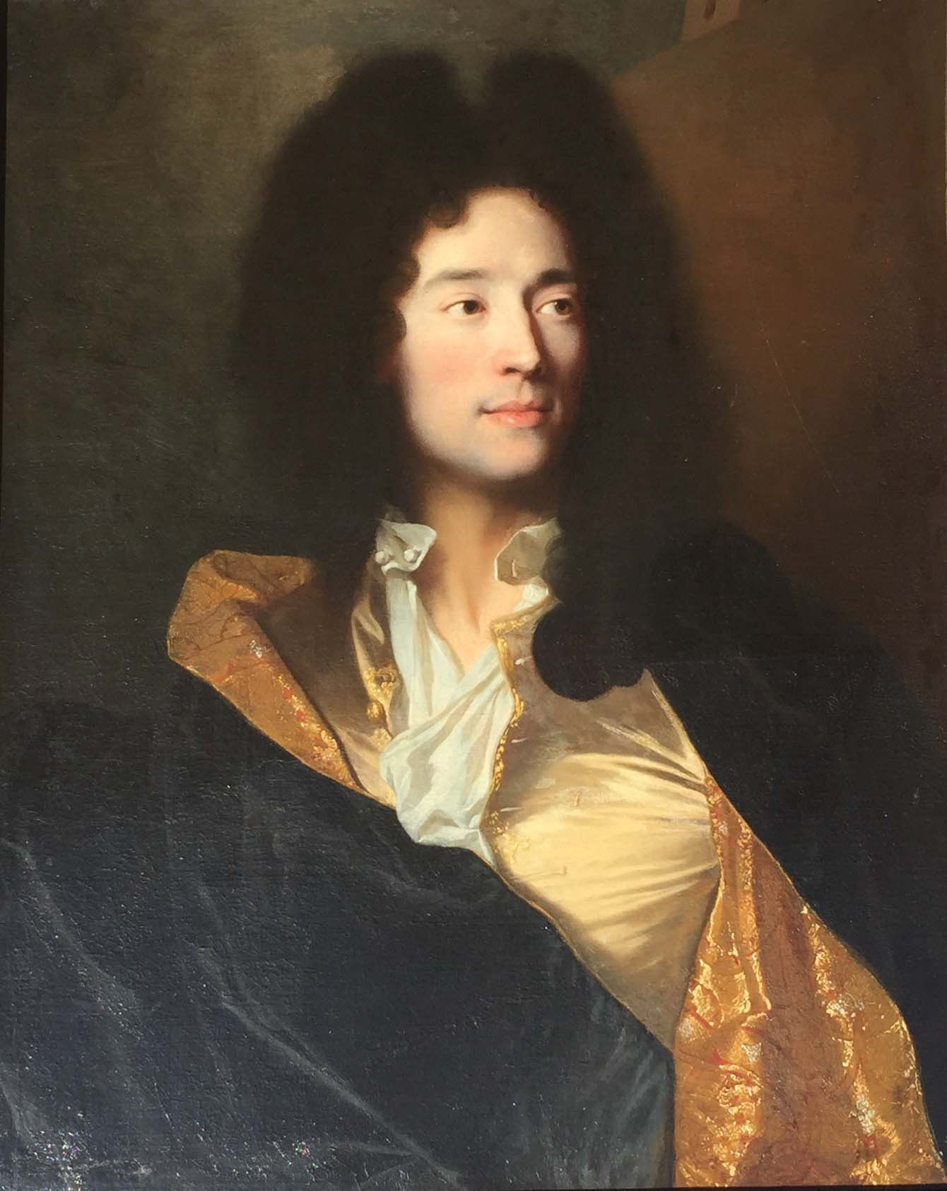 Hyacinthe Rigaud, portrait de gaspard Rigaud