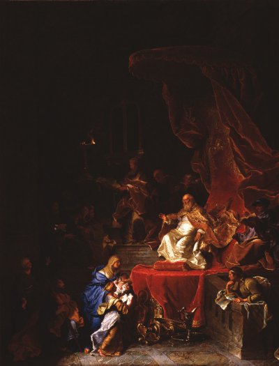 1743 - La Présentation au temple (Louvre)